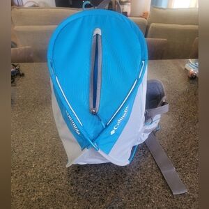 Columbia Lobex Lumbar Blue and Gray Backpack